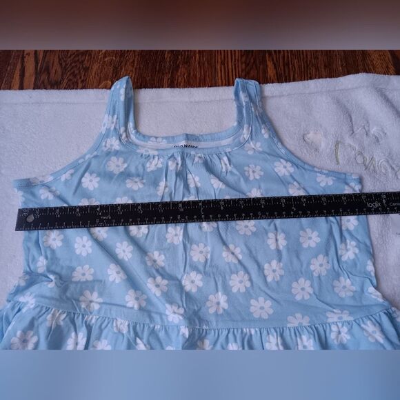 Old Navy Girls Printed Sleeveless Tiered Dress NWT - Picture 2 of 6